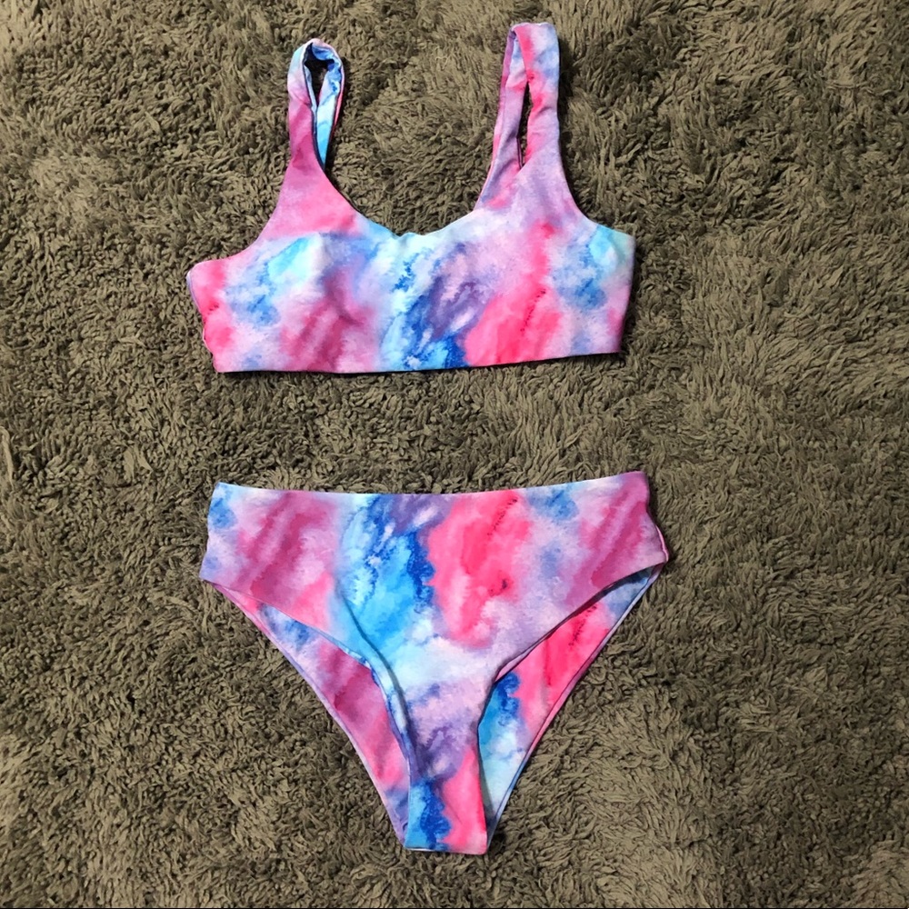 SHEIN tie-dye bikini